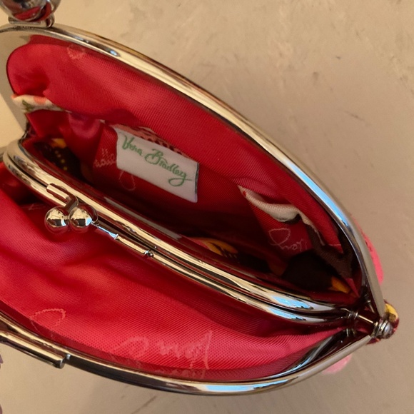 NWT Vera Bradley Kiss lock Bag Purse coin purse Buttercup pattern  set of two - Picture 3 of 3